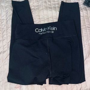 calvin klein workout leggings